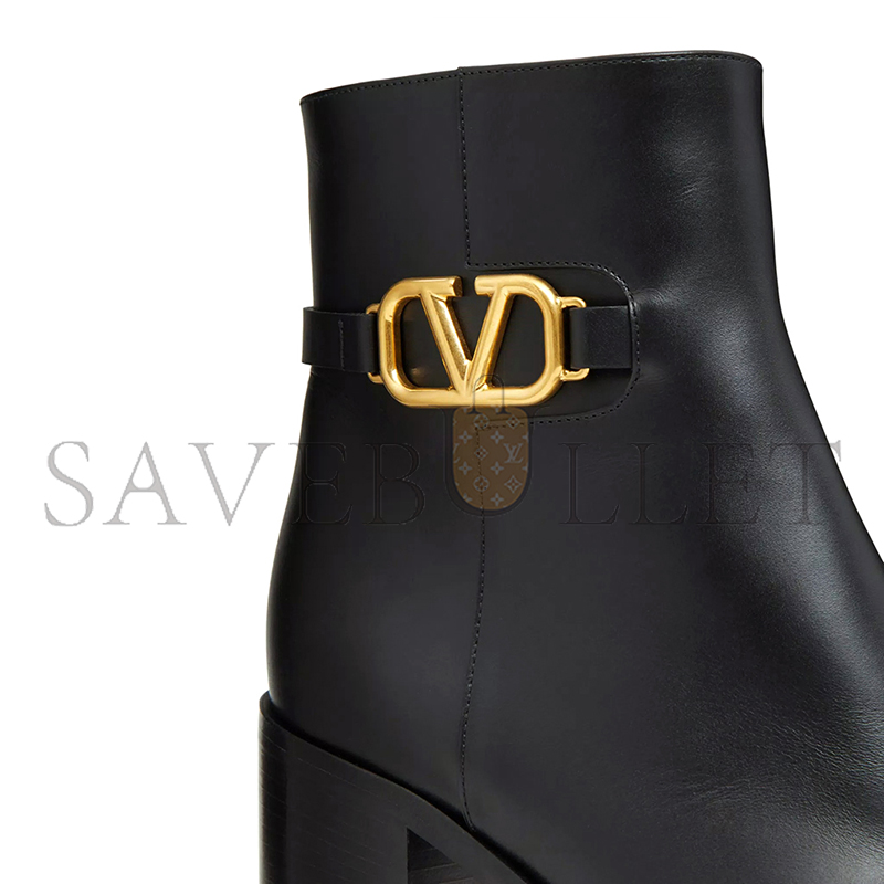 VALENTINO VLOGO SIGNATURE CALFSKIN ANKLE BOOT 75MM 5W2S0CK1DSH_0NO