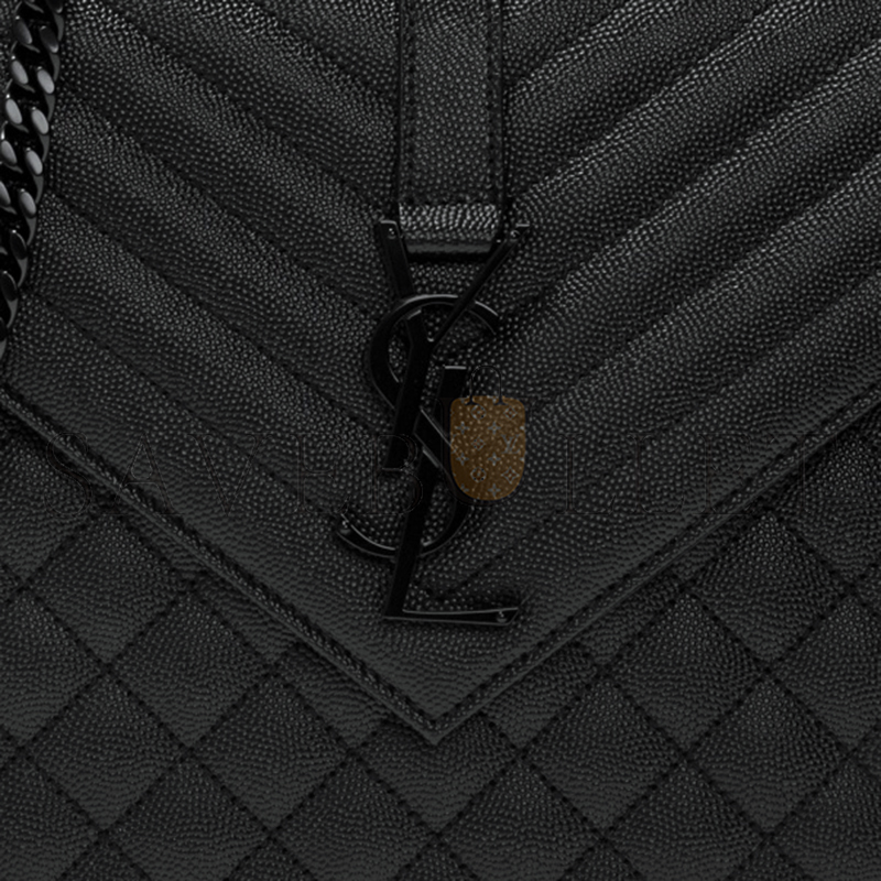 Y*L black envelope shoulder bag 600166bow981000 (31*22*7.5cm)