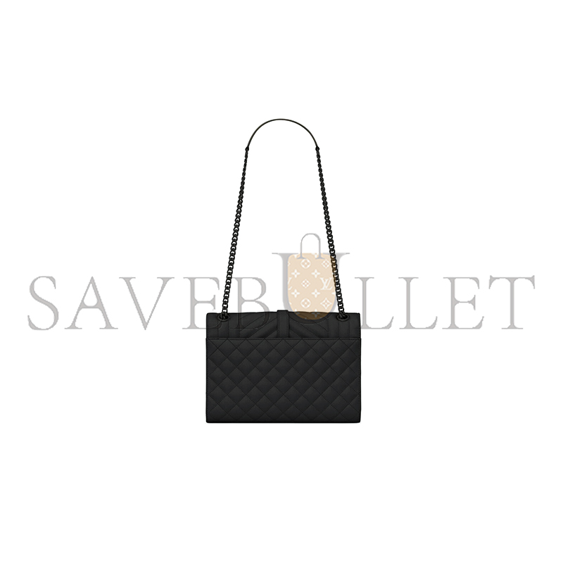 Y*L envelope medium in quilted grain de poudre embossed leather 600185bow981000 (24*17.5*6cm)