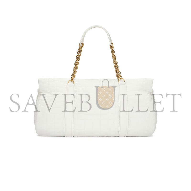 Y*L gloria quilted travel bag white 757209fac8j1916 (42*18*18cm)