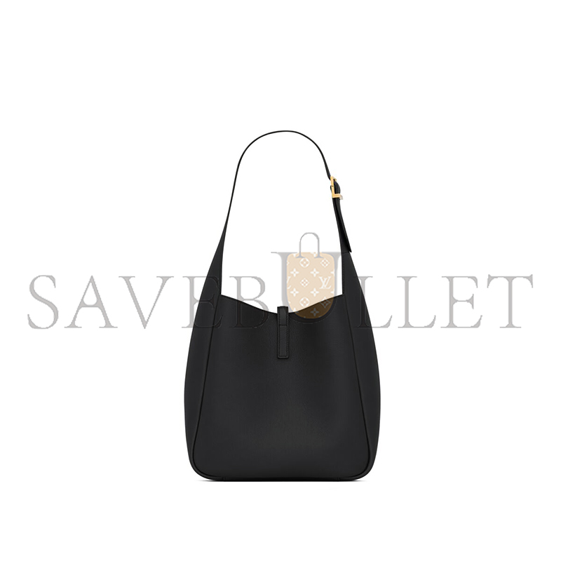 y*l le 5 À 7 S*pple small in grained leather 713938aaauq1000 (23*22*8.5cm)