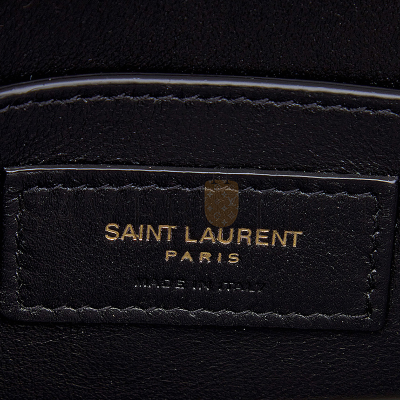 Y*L cassandre matelassÉ flap pouch in suede 6239301u80w2638 (20*16*7.5cm)