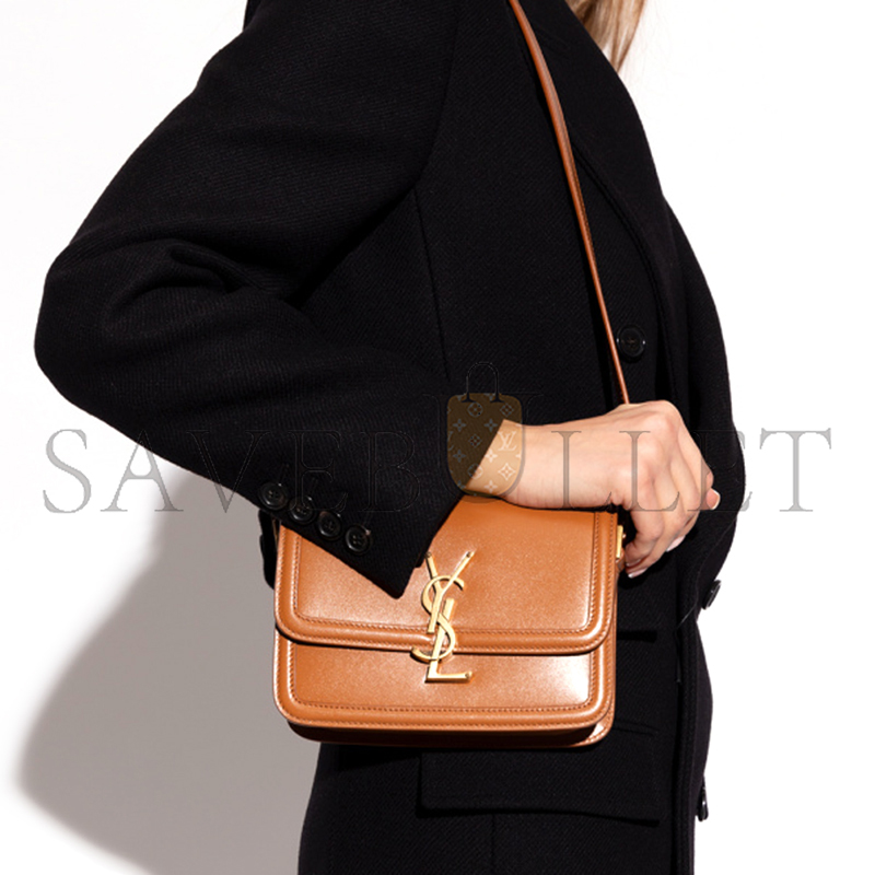 y*l solferino small satchel in box Sa**t Lau*nt 6343060sx0w7724 (19*13*5cm)