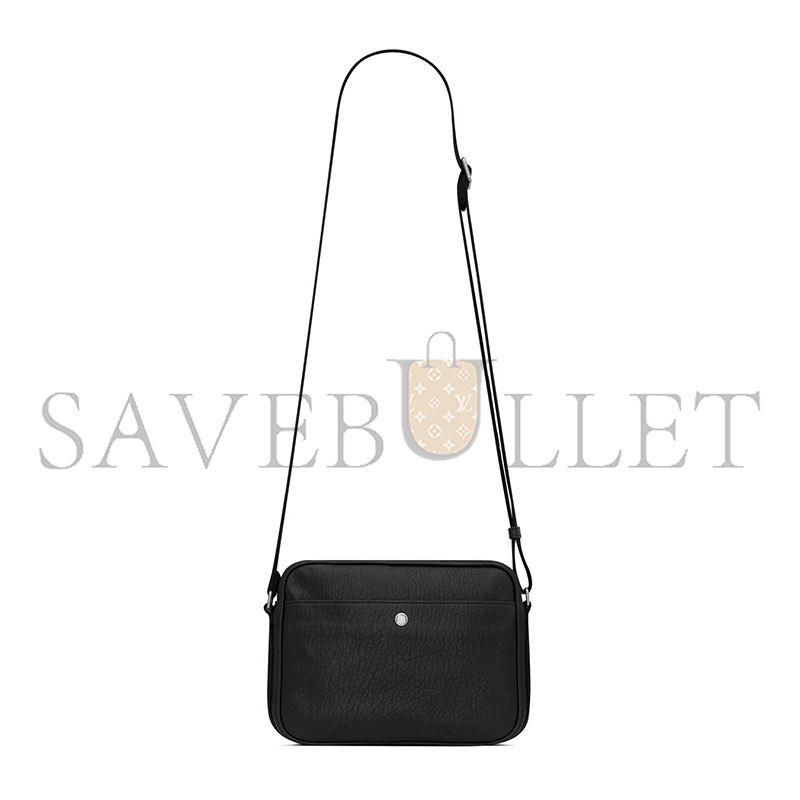 y*l city Sa**t Lau*nt camera bag in grained leather 729240aac8o1000 (22*18*10cm)
