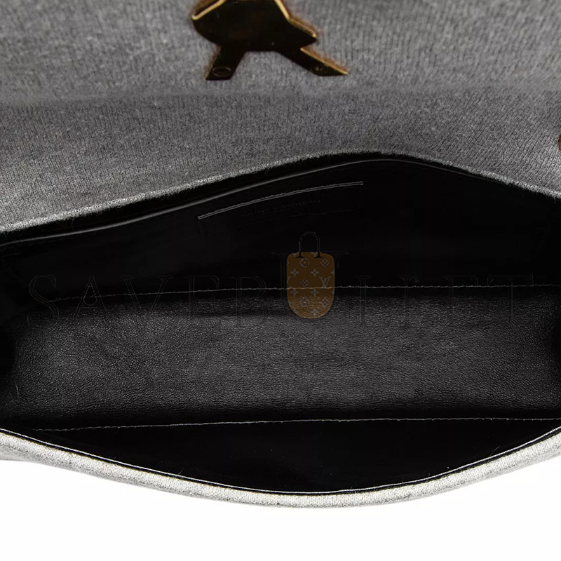 Y*L jamie medium quilted shoulder bag in jersey 634820012498 (24*15.5*6.5cm)