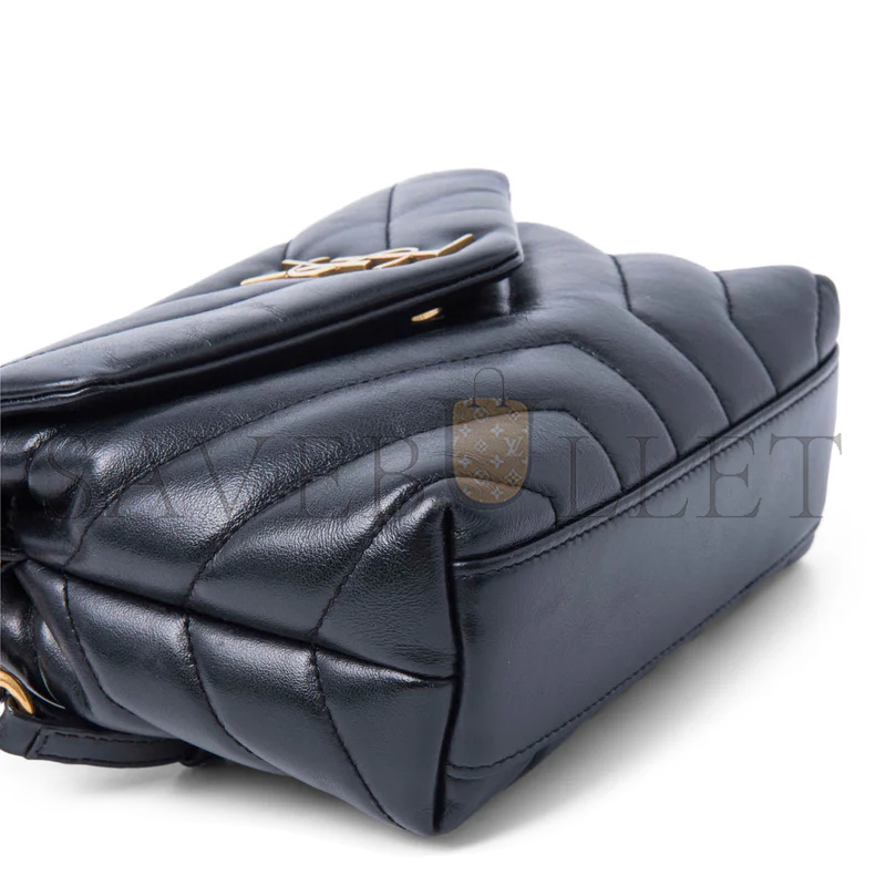 Y*L toy loulou leather shoulder bag 678401dv7074227 (20*14*7cm)