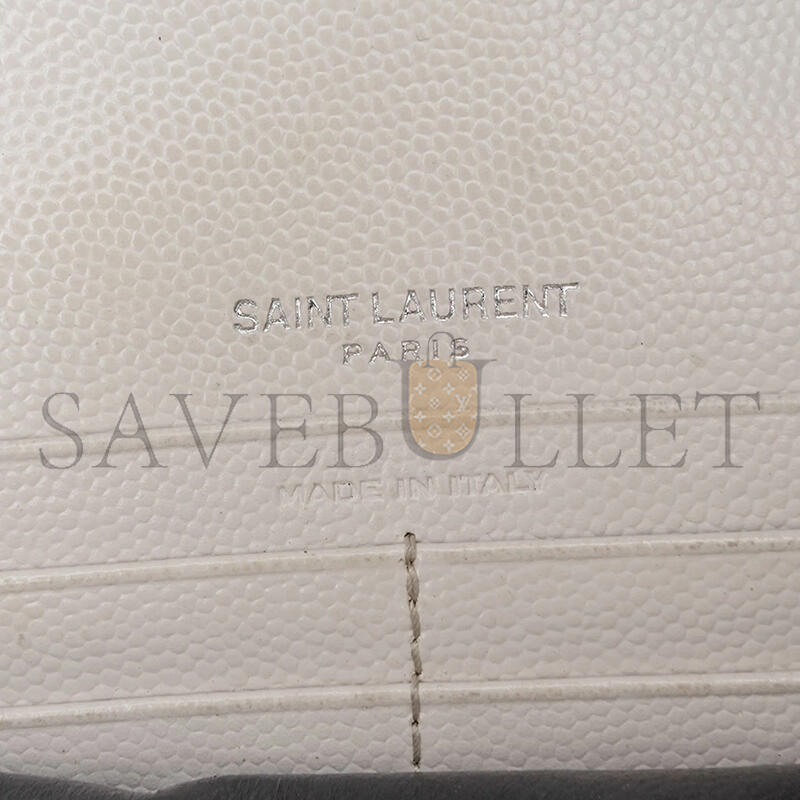 Y*L cassandre envelope chain wallet in grain de poudre leather 393953031754 (19*12.5*3.5cm)