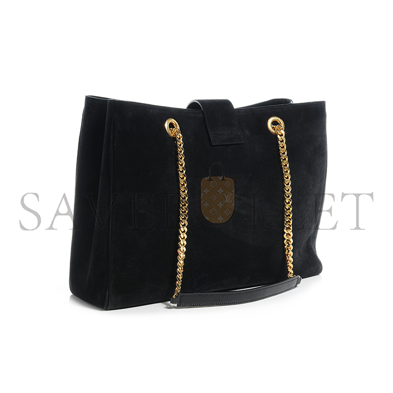 Y*L cassandre shopper black in suede 668900191372 (33*22*15cm)