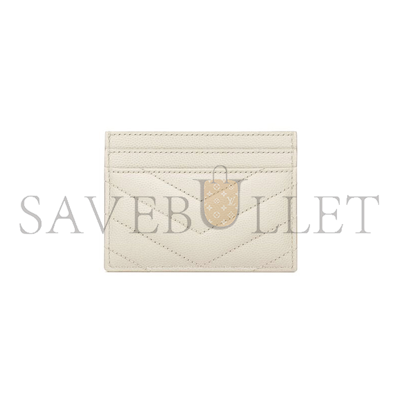 Y*L cassandre matelassÉ card case in grain de poudre leather 423291bow019207 (10.5*7.5*0.5cm)