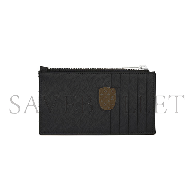 Y*L cassandre matelassÉ fragments card case in grain de poudre leather 607915bow021000 (13*8*2cm)