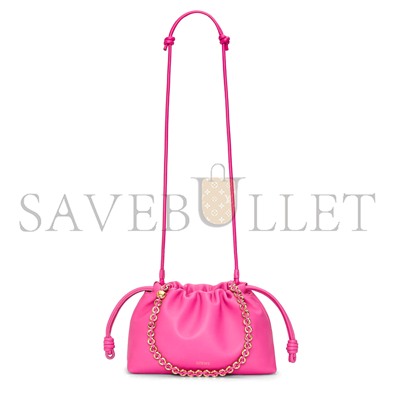 L0ew* medium flamenco purse in mellow nappa lambskin 0124033 (30*20*10.5cm)