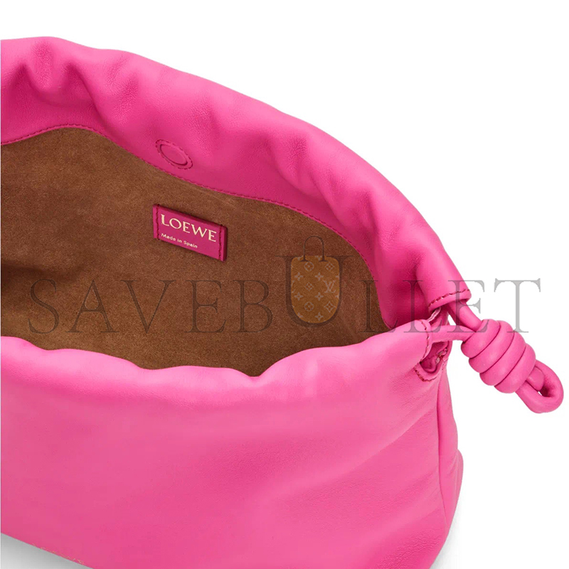 L0ew* medium flamenco purse in mellow nappa lambskin 0124033 (30*20*10.5cm)