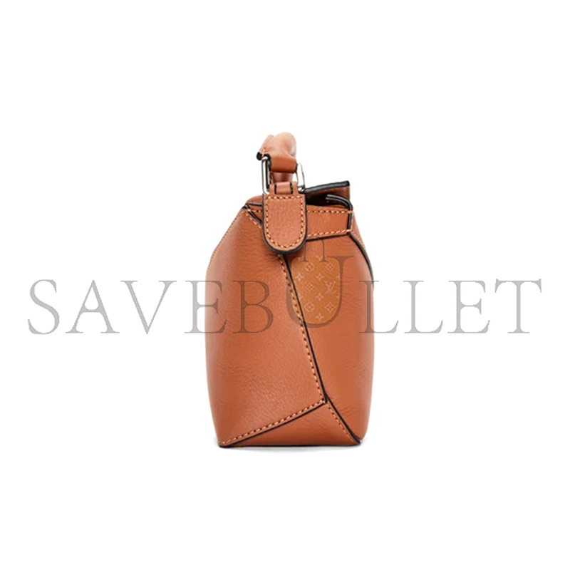 L0ew* mini puzzle edge bag in classic calfskin a510p88x26-2530 (18*12.5*8cm)