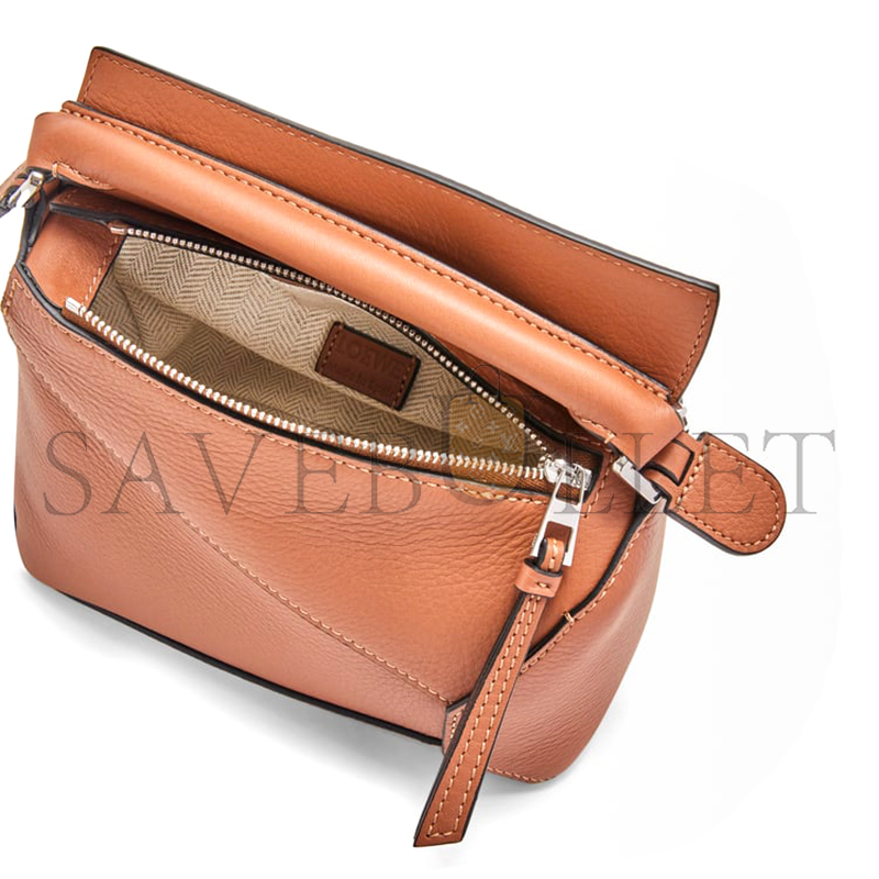 L0ew* mini puzzle edge bag in classic calfskin a510p88x26-2530 (18*12.5*8cm)