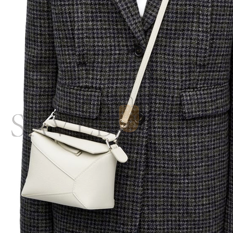 L0ew* mini puzzle edge bag in soft grained calfskin a510p88x16-9567 (18*12.5*8cm)