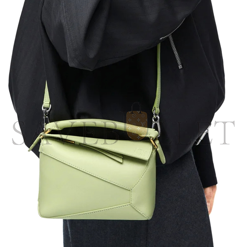 L0ew* mini puzzle edge bag in classic calfskin a510p88x26-3916 (18*12.5*8cm)