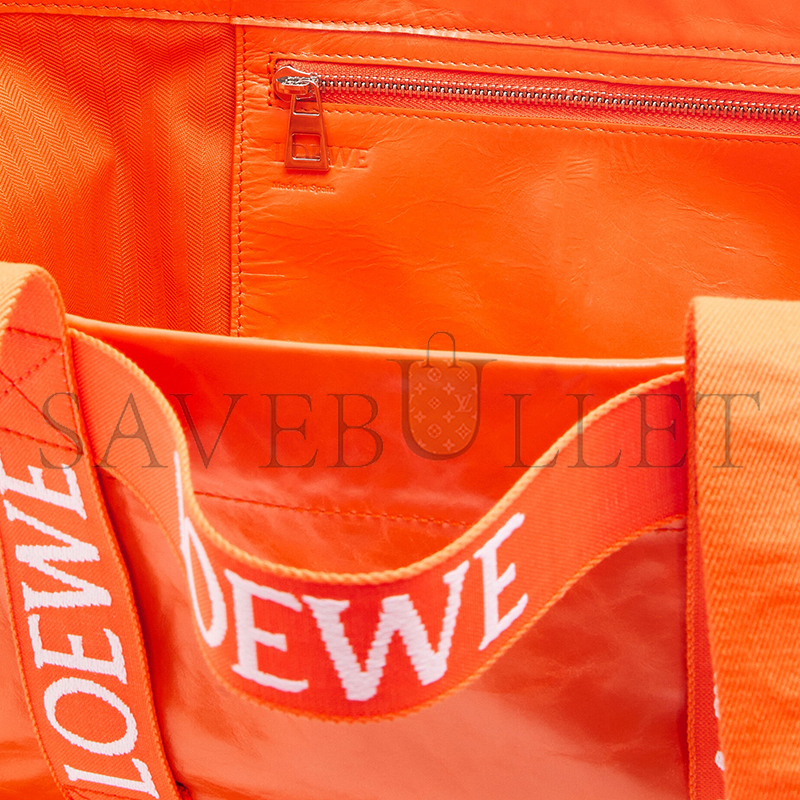 L0ew* fold shopper in paper calfskin b507x23x01-9100 (50*31*20cm)