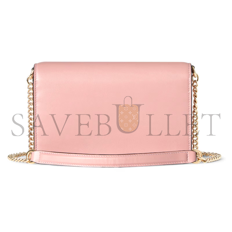 G*u*i gg emblem wallet on chain 826720 (20*13*4cm)