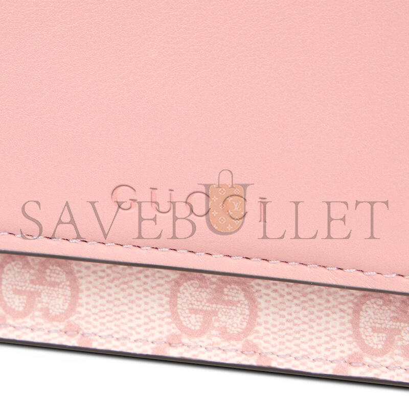 G*u*i gg emblem wallet on chain 826720 (20*13*4cm)