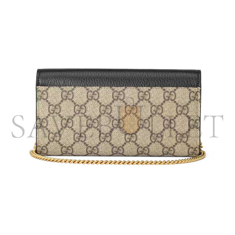 G*u*i gg marmont bi-color wallet on chain 546585 (19*10cm)