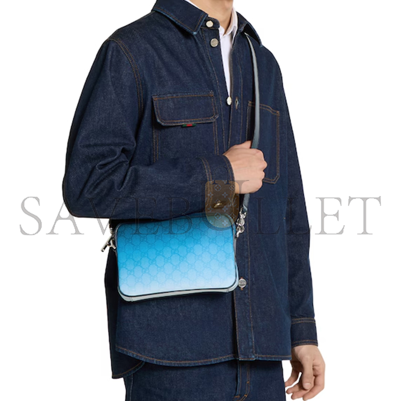 G*u*i chroma small crossbody bag 835691 (25*16*4.5cm)