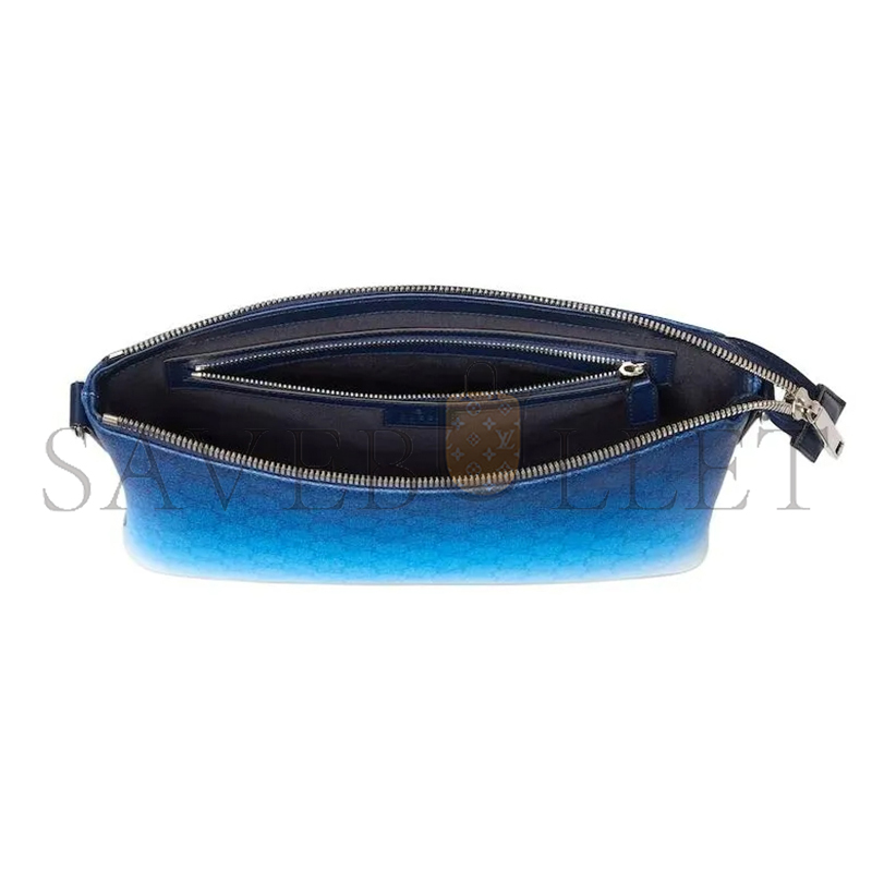 G*u*i coated fabric medium clutch 835692 (31*24.5*5cm)