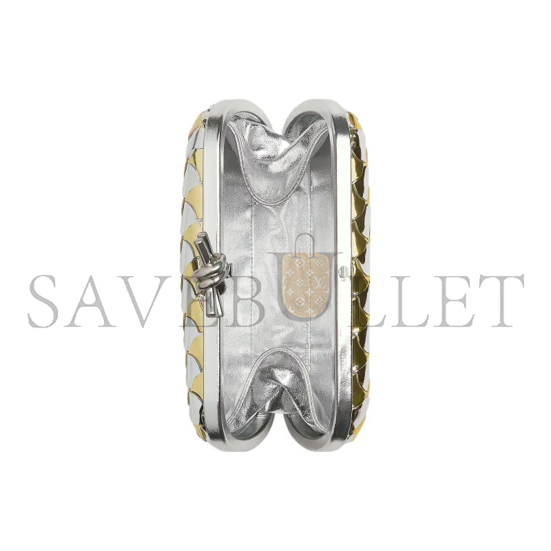 bo*te*ga Ve*ne*ta knot minaudiÈre clutch 778500v3sb48136 (20.5*12.5*6cm)