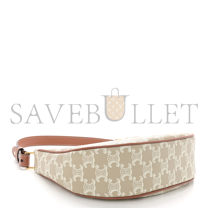 Ce**e ava bag in triomphe canvas and calfskin 193952bzj.04lv (23*14*7cm)