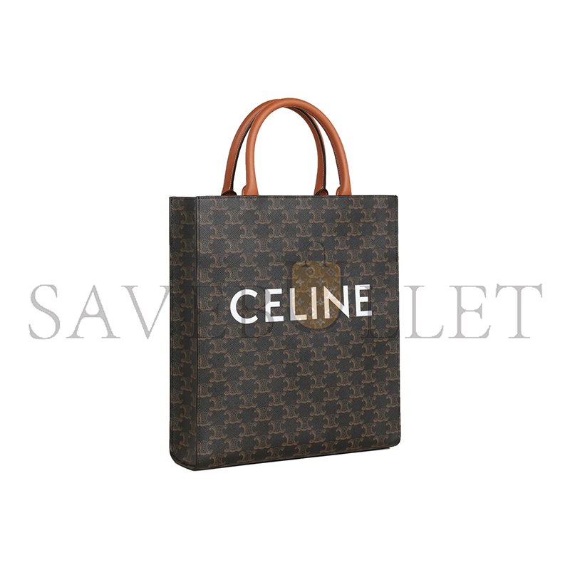 Ce**e small tote in cabas triomphe printed cowhide 191542bzk.04lu (33*28*8cm)