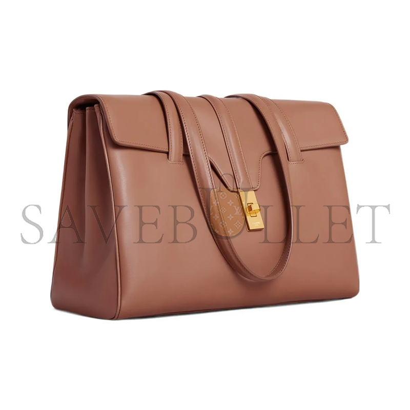 Ce**e medium shoulder bag in soft16 cowhide leather 195543cr4.18bu (32*24*15cm)