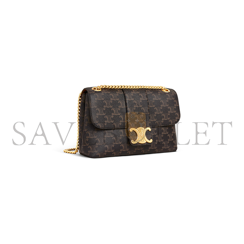 Ce**e medium Ce**e victoire bag in triomphe canvas 115852frh.04lu (25*15*8cm)