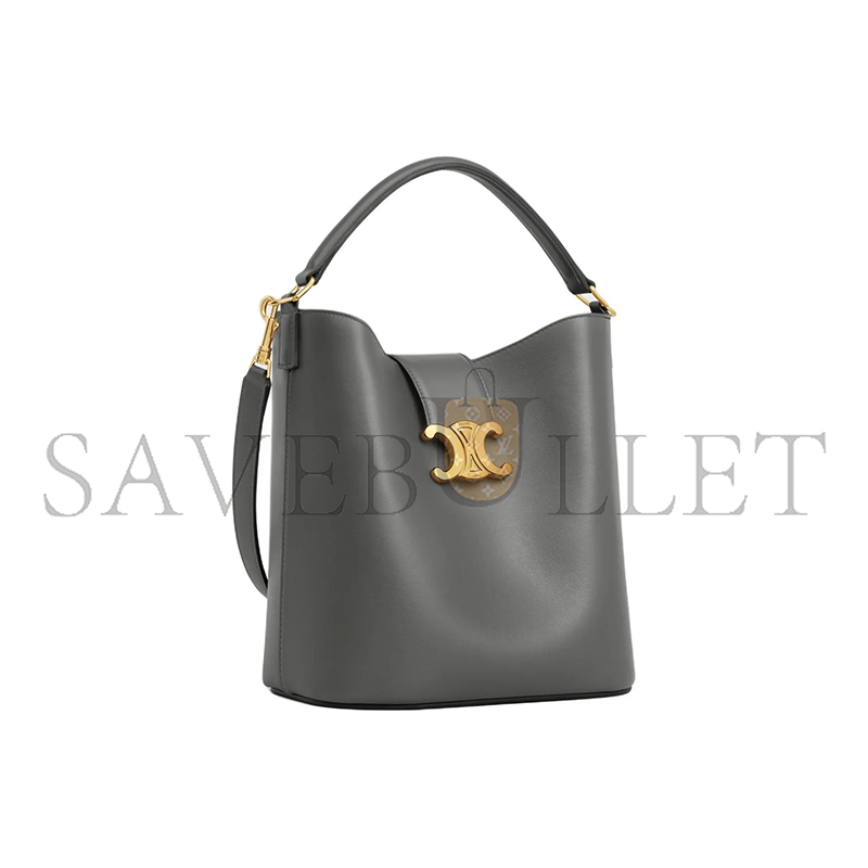 Ce**e medium bucket l0*ise in smooth calfskin 116613fx9.10an (28*24*16cm)