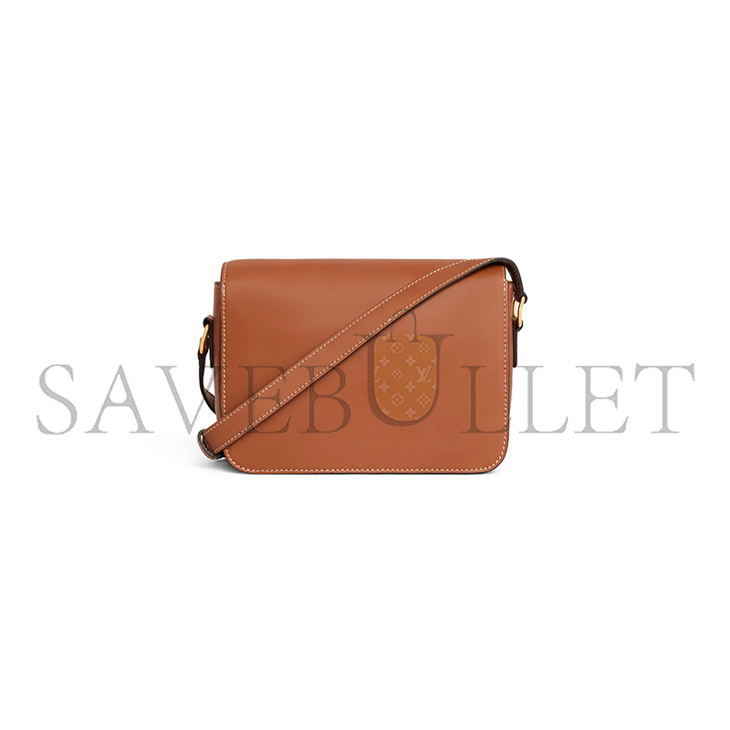 CELIN SMALL TEEN TRIOMPHE BAG IN NATURAL CALFSKIN 188423BFN.04LU (18.5*14*6cm)