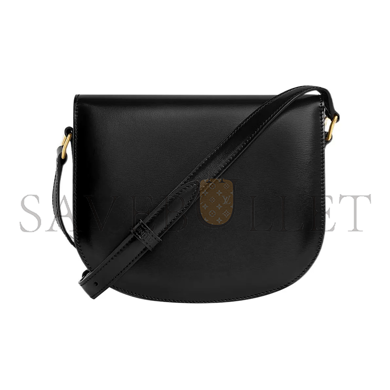 Ce**e shoulder bag in teen besace triomphe shiny calfskin 110413bf4.38no (18.5*16*6cm)