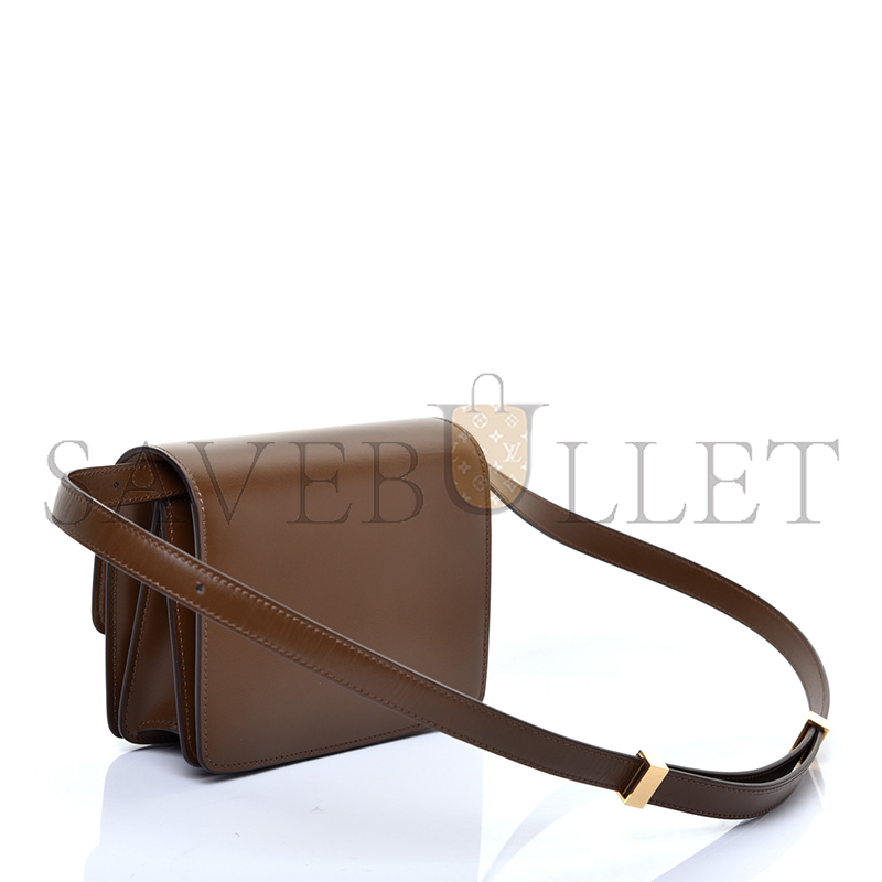 CELIN SMALL SHOULDER BAG IN CLASSIC STRIPED CALFSKIN 189183DLS.38NF (16*13*7cm)