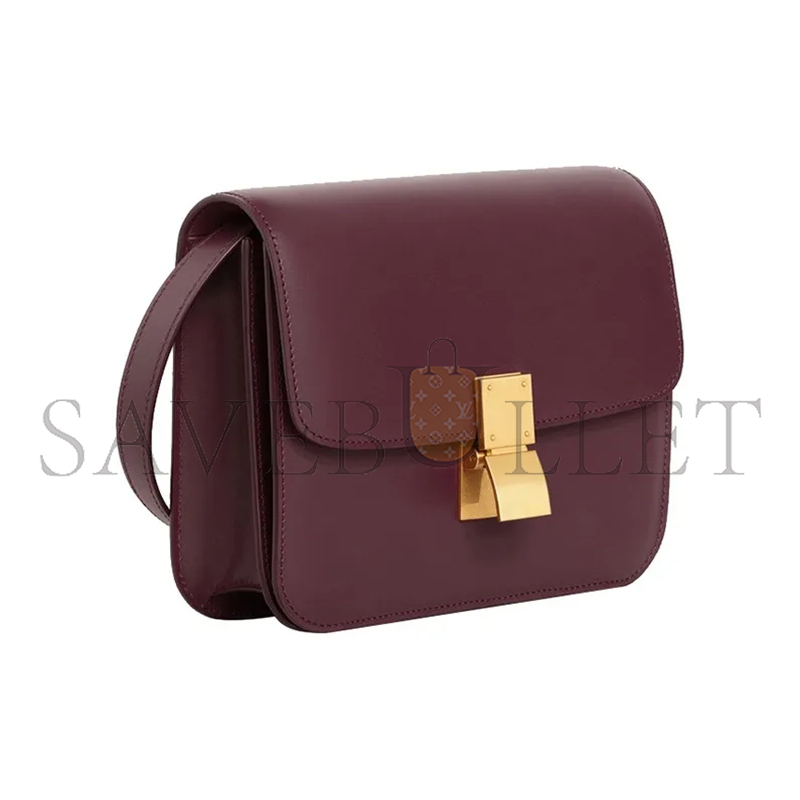 Ce**e shoulder bag in teen classic polishing calfskin 192523dls.28bd (18.5*15.5*6cm)
