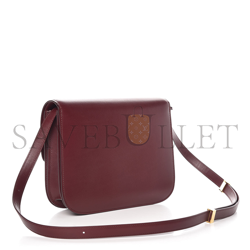 Ce**e medium shoulder bag in teen classic striped calfskin 164173dls.27dc (24*18*7cm)