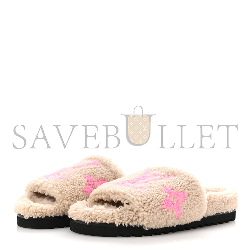 l0*is V*t0n shearling paseo flat comfort mule 1a8vgf