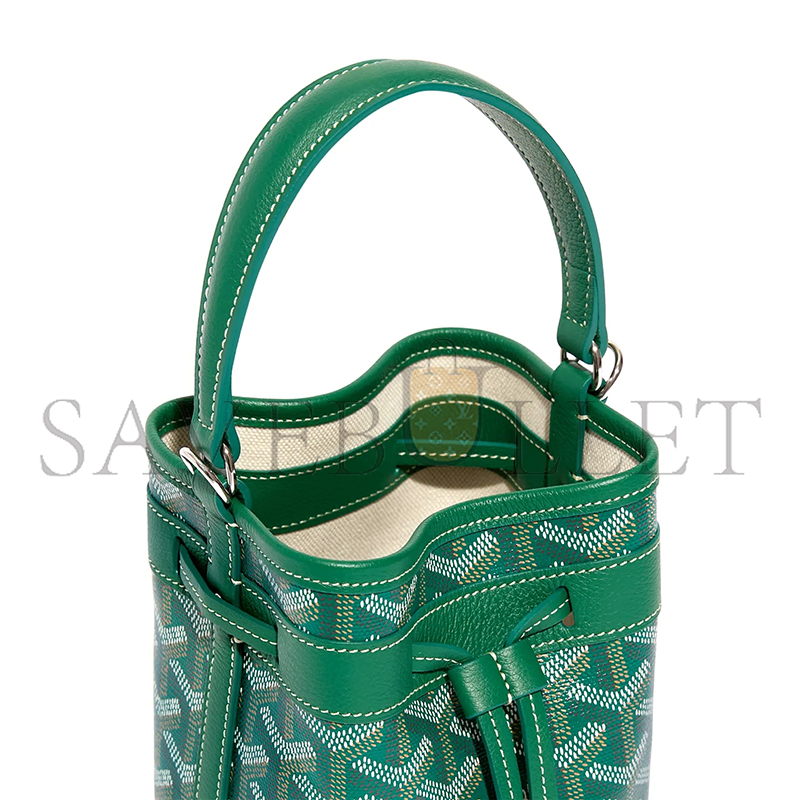 Go*ard petit flot mini bucket bag peflotminty09cl09p (17.5*12*10cm)