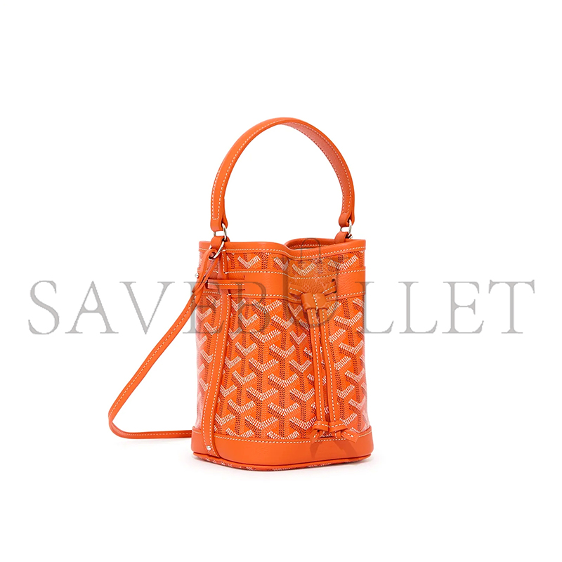 Go*ard petit flot mini bucket bag peflotminty07cl07p (17.5*12*10cm)