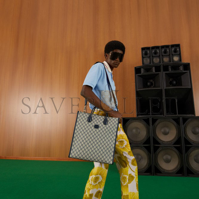 G*u*i medium tote bag with interlocking&g 674155 (38.5*36*12cm)