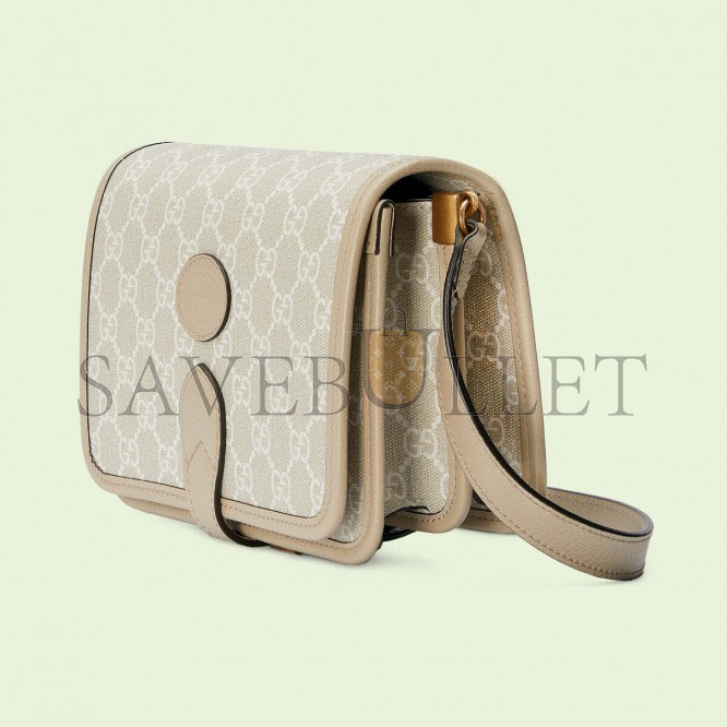 G*u*i mini shoulder bag with interlocking&g 671620 (20*17*8cm)