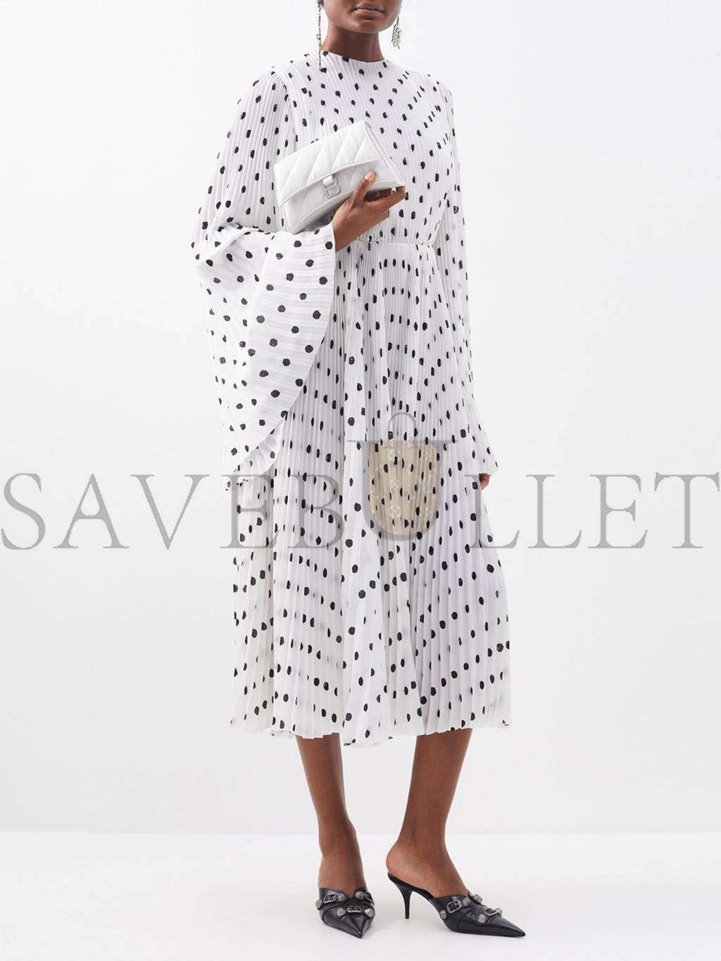 Ba*len*cia*ga white crush s quilted creased-leather cross-body bag matchesfashion us (21.5*11*5cm)