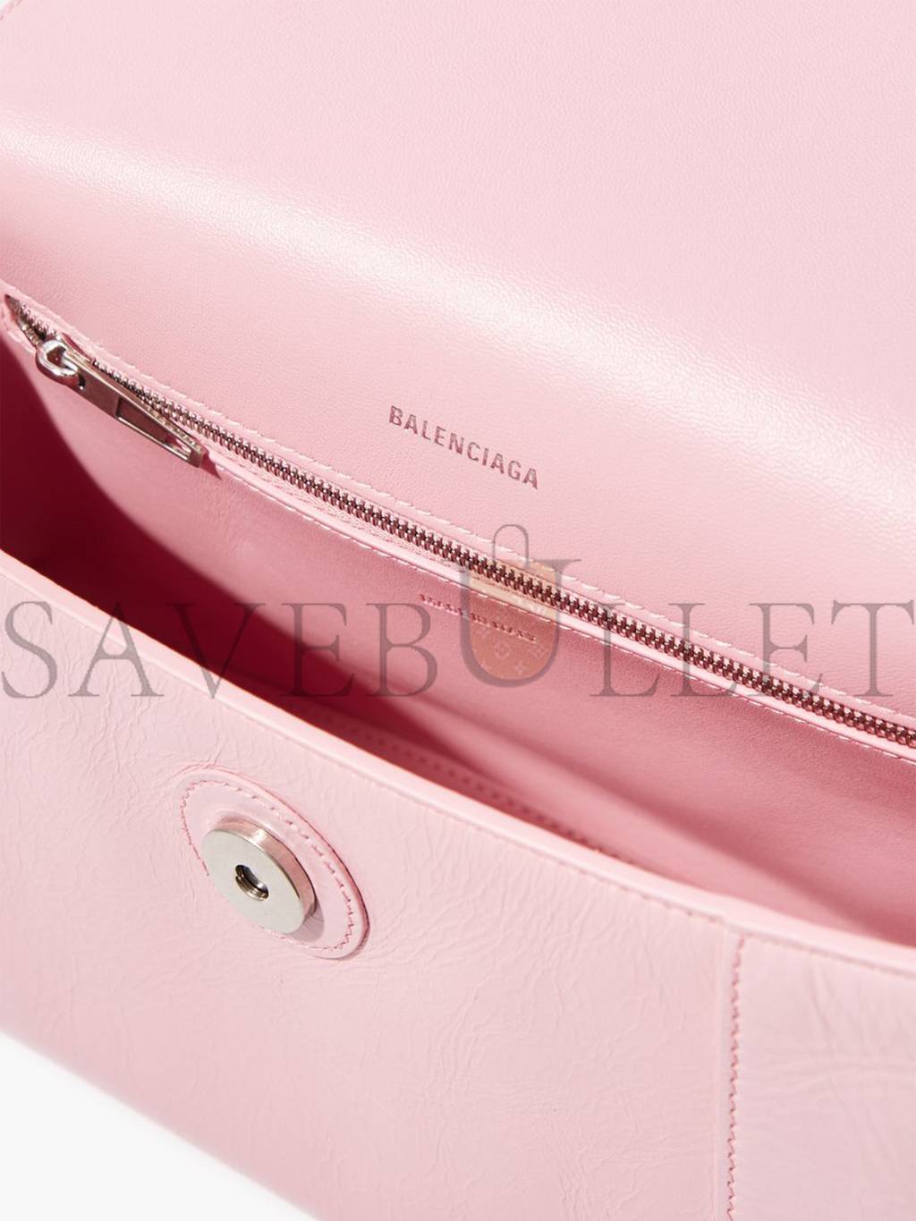 Ba*len*cia*ga pink downtown chain-handle leather shoulder bag matchesfashion us (29*19*10.5cm)