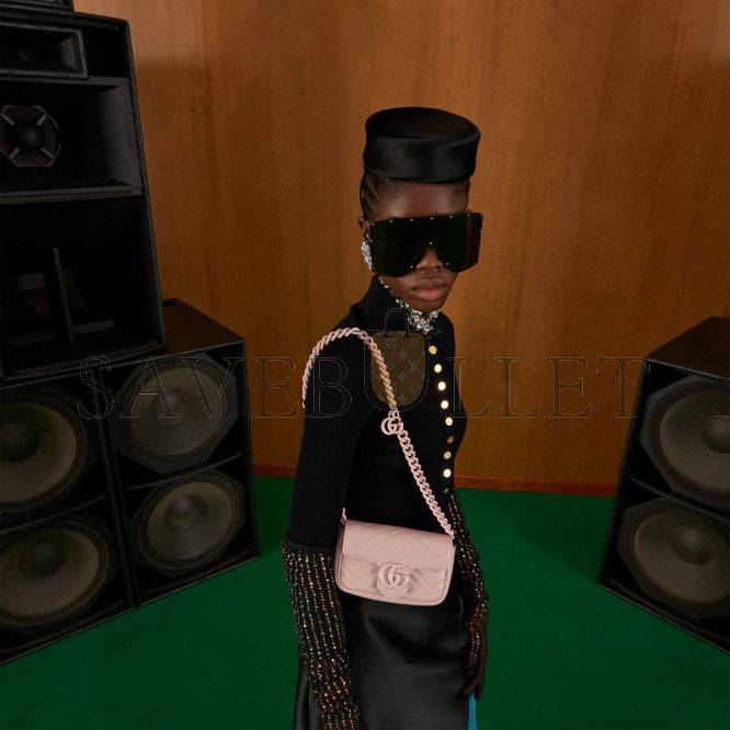 G*u*i gg marmont belt bag 699757 (16.5*10.2*5.1cm)