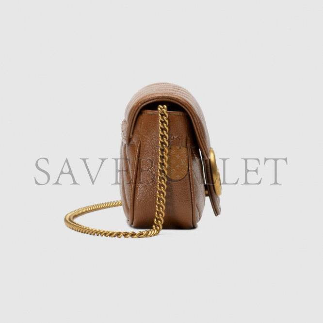 g*u*i gg marmont matelassÉ S*per mini bag ‎476433 （16.5*10.2*5.1cm）