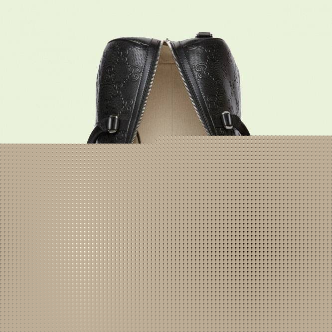 G*u*i gg embossed duffle bag 625768 (44.5*28*24.5cm)