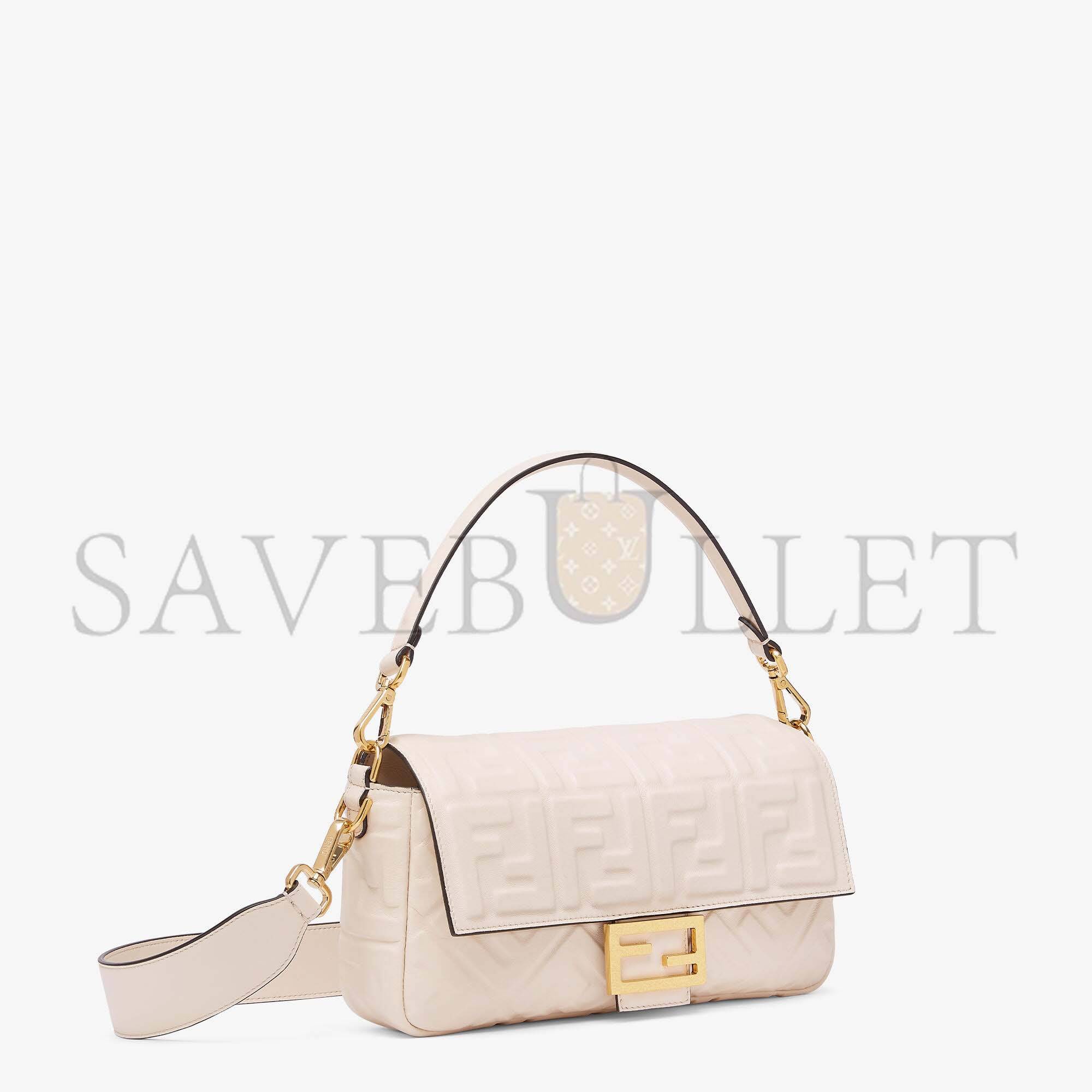 F**di baguette - pink leather bag 8br600a72vf191j (27*15*6cm)