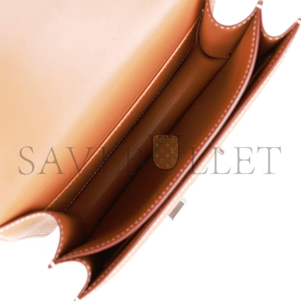 H**mes constance 18 gold epsom palladium hardware (18cm)