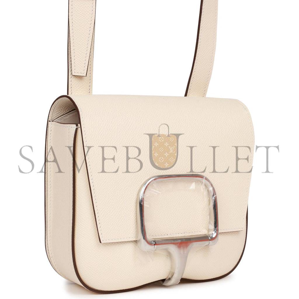 H**mes mini della cavallera nata epsom palladium hardware (18*16*5cm)